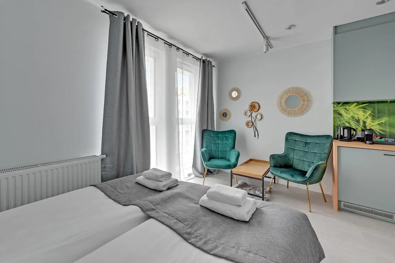 Aura 40 City Center By Downtown Apartments Gdańsk Lengyelország