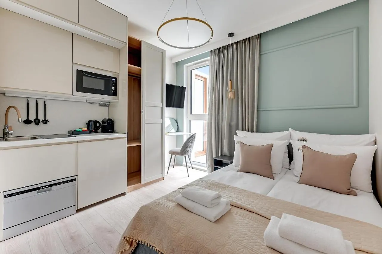 Aura 40 City Center By Downtown Apartments Gdańsk Lengyelország